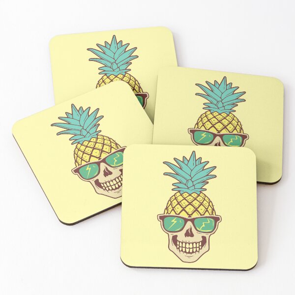 Item preview, Pineapple Skull designed and sold by Orangegrph.