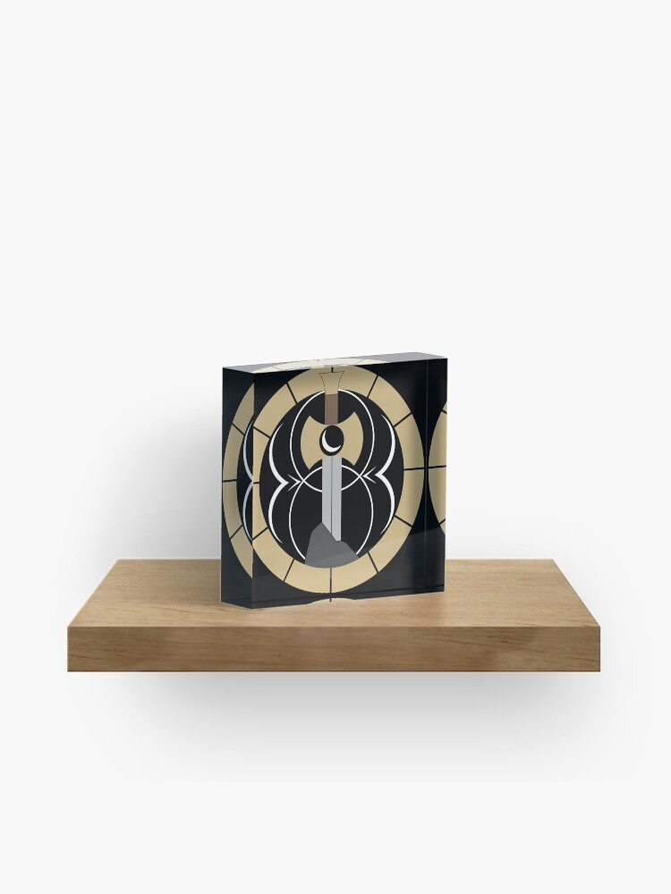 Nights At The Round Table Logo Acrylic Block By Nrt Store Redbubble