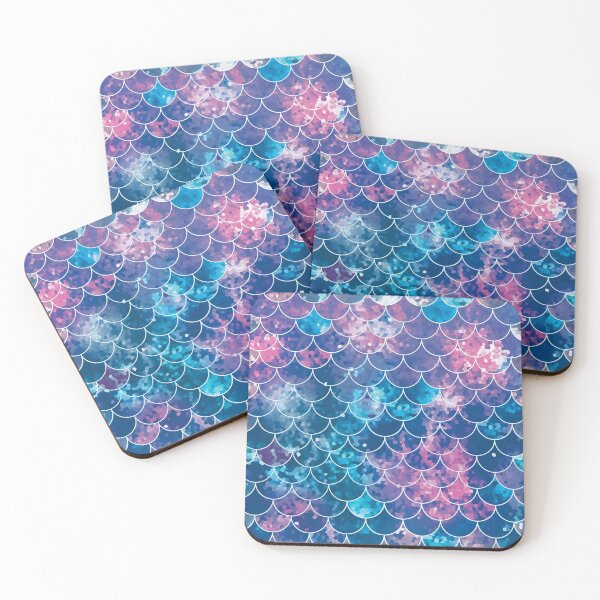 Item preview, Pastel Galaxy Mermaid Scales designed and sold by deliinthesky.