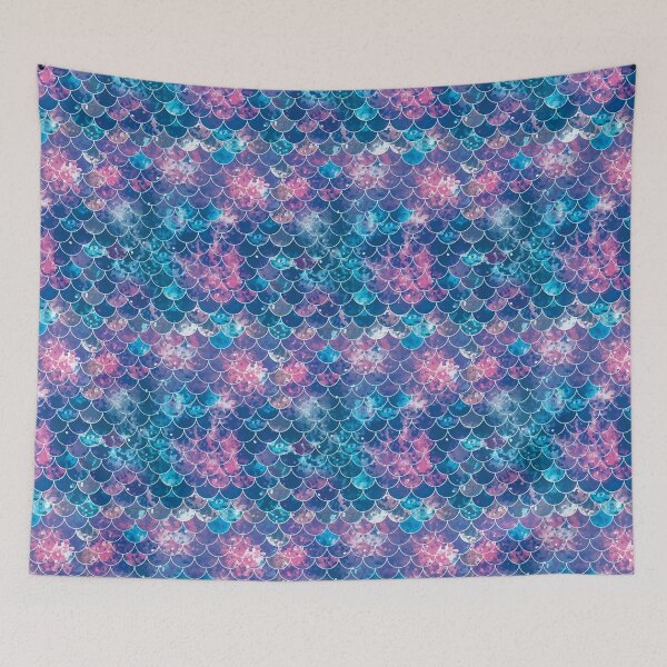 Item preview, Pastel Galaxy Mermaid Scales designed and sold by deliinthesky.