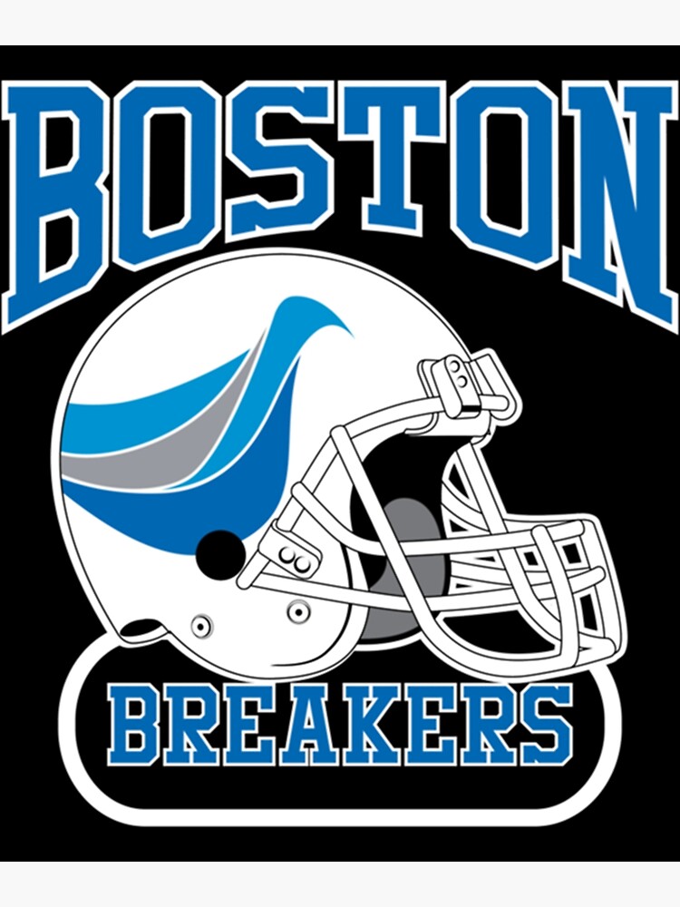 "Boston Breakers Helmet Poster" Sticker for Sale by rattupless0 Redbubble