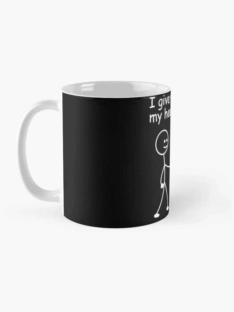 MUG STICKMAN MEME WHITE 11oz