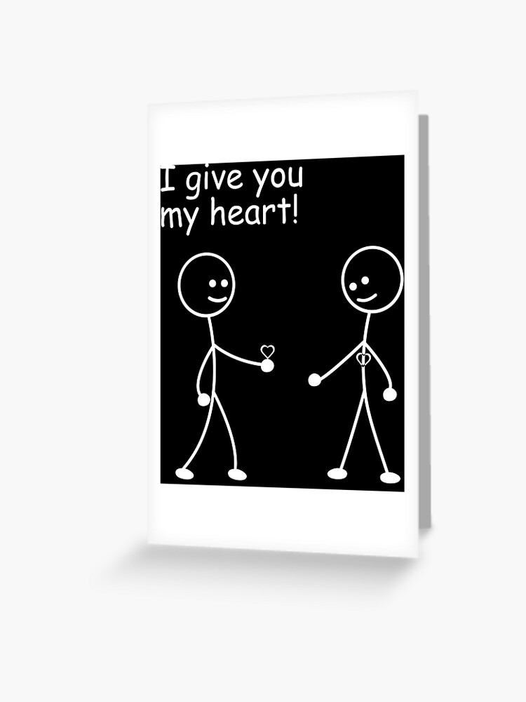 Funny Stickman Meme Greeting Cards for Sale