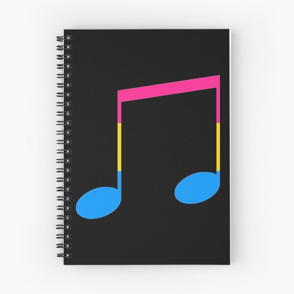 Item preview, Pansexual Music Note designed and sold by steampunklizard.