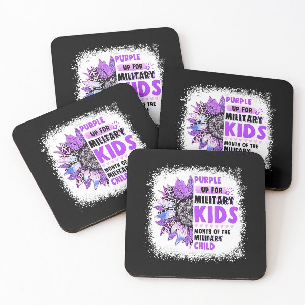 Item preview, Purple Up Military Child Leopard Sunflower Bleached designed and sold by HaaChris-Artis.