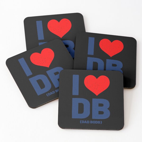 Item preview, I Heart Dad Bods Fun I Love Dad Bods designed and sold by KimberlyOppen.