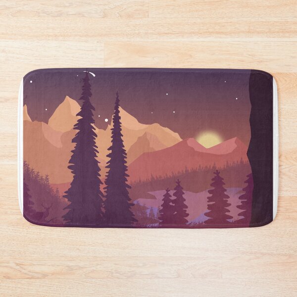 Item preview, Sunset Deer Scene designed and sold by Mystvfy.