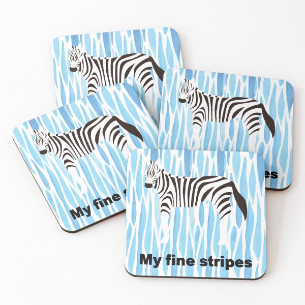Item preview, fine stripes,zebra designed and sold by zzzozzo.