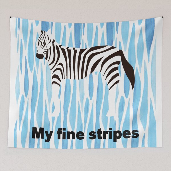 Item preview, fine stripes,zebra designed and sold by zzzozzo.