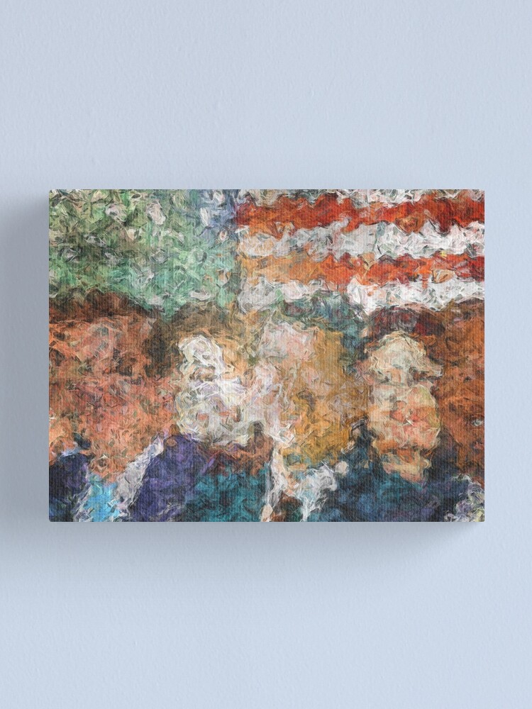 Alternate view of Patriots Gathering Canvas Print