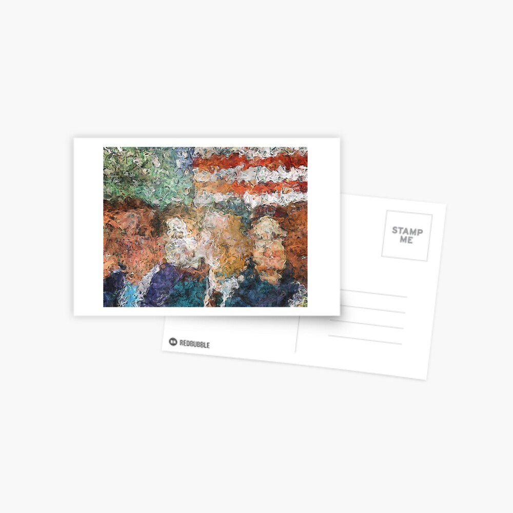 Patriots Gathering Postcard