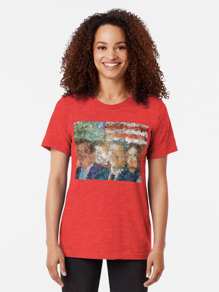 Alternate view of Patriots Gathering Tri-blend T-Shirt