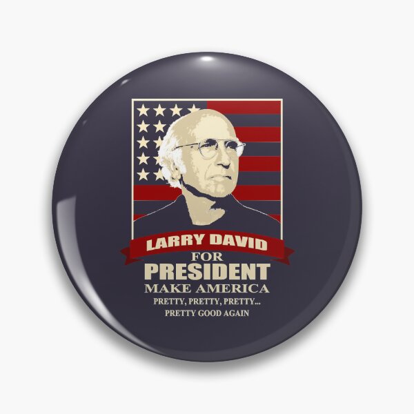 Item preview, Vintage Sitcom Larry David for President designed and sold by GunterSchutz.