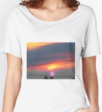 purple sun Women's Relaxed Fit T-Shirt