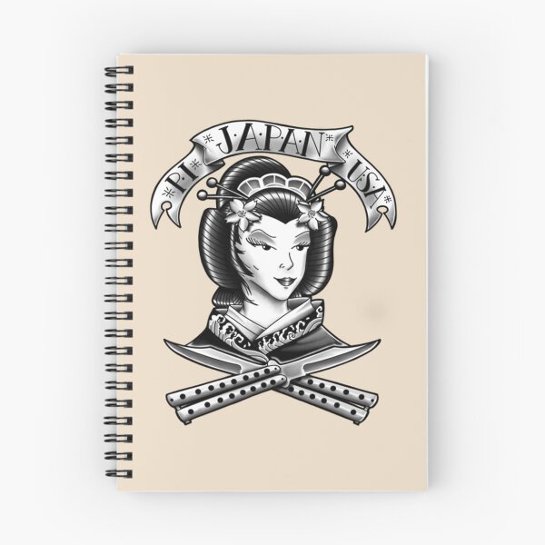 Item preview, Geisha Traditional Tattoo Design   designed and sold by AshleyPaigeC.