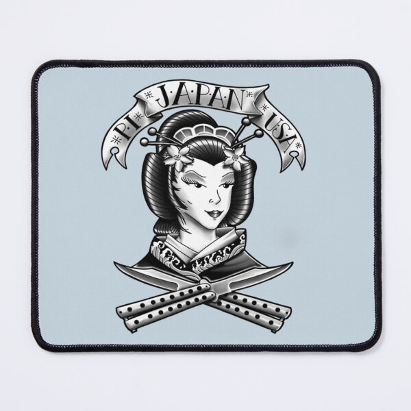 Item preview, Geisha Traditional Tattoo Design   designed and sold by AshleyPaigeC.