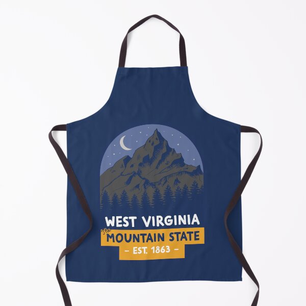 Item preview, The State of West Virginia – The Mountain State  (Night) designed and sold by Q3Designs.