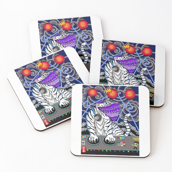 Item preview, Masked White Tiger DJ   designed and sold by AshleyPaigeC.
