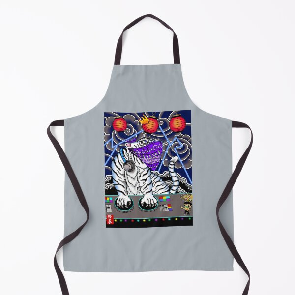 Item preview, Masked White Tiger DJ designed and sold by AshleyPaigeC.