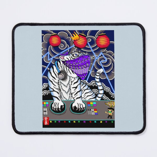 Item preview, Masked White Tiger DJ   designed and sold by AshleyPaigeC.