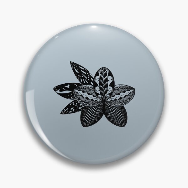 Item preview, Black Tribal Plumeria by Tribal Korner   designed and sold by AshleyPaigeC.