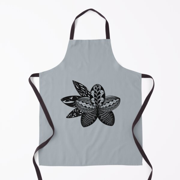 Item preview, Black Tribal Plumeria by Tribal Korner designed and sold by AshleyPaigeC.