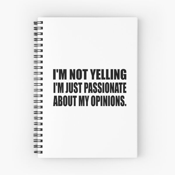 Item preview, I'm not yelling I'm just passionate about my opinions designed and sold by Colorfulandfun.