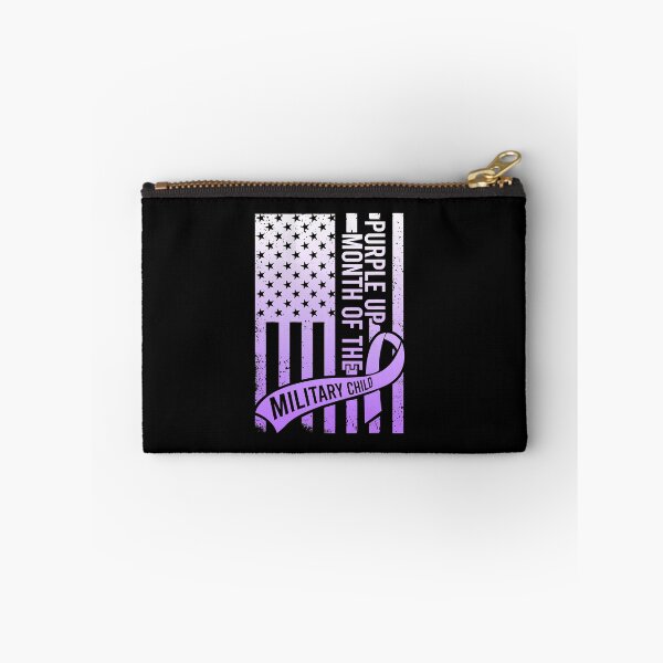 Item preview, Purple Up Military Child Month Gradient USA Flag designed and sold by HaaChris-Artis.