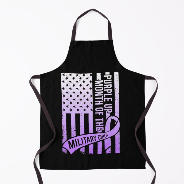Item preview, Purple Up Military Child Month Gradient USA Flag designed and sold by HaaChris-Artis.