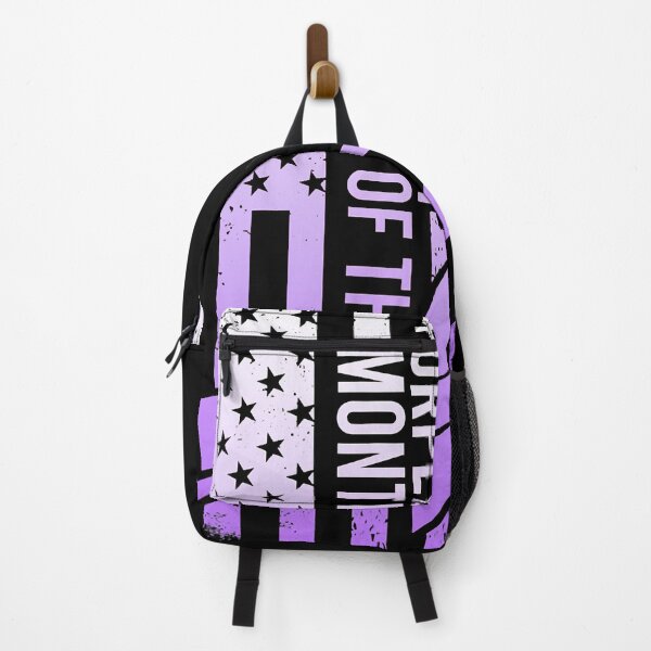 Item preview, Purple Up Military Child Month Gradient USA Flag designed and sold by HaaChris-Artis.
