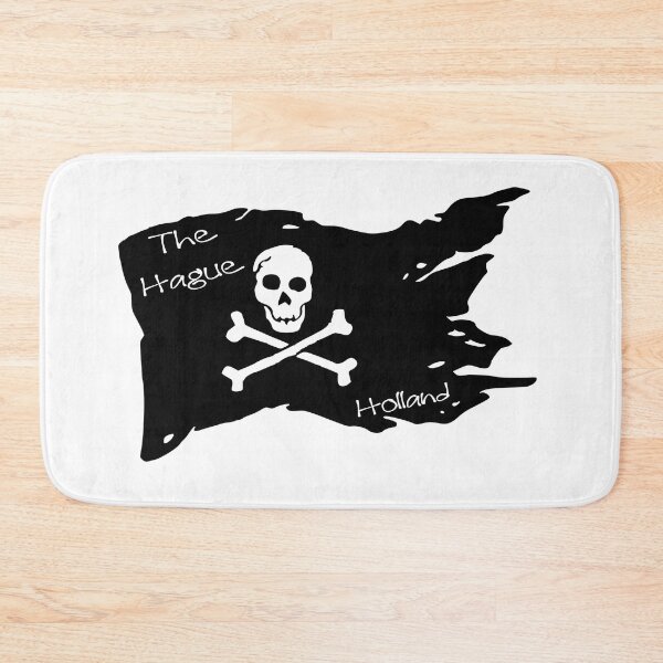 Item preview, Flag the hague holland - Pirate society designed and sold by WhereIsTravis.