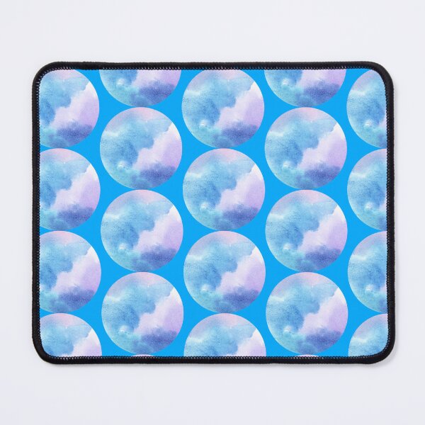 Item preview, Blue watercolor circle designed and sold by lausn.