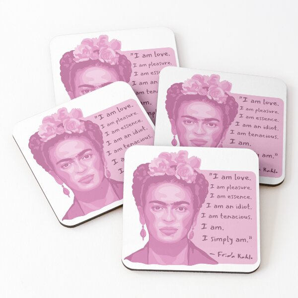 Item preview, Frida Kahlo Portrait and Quote designed and sold by Unhinged Heather.
