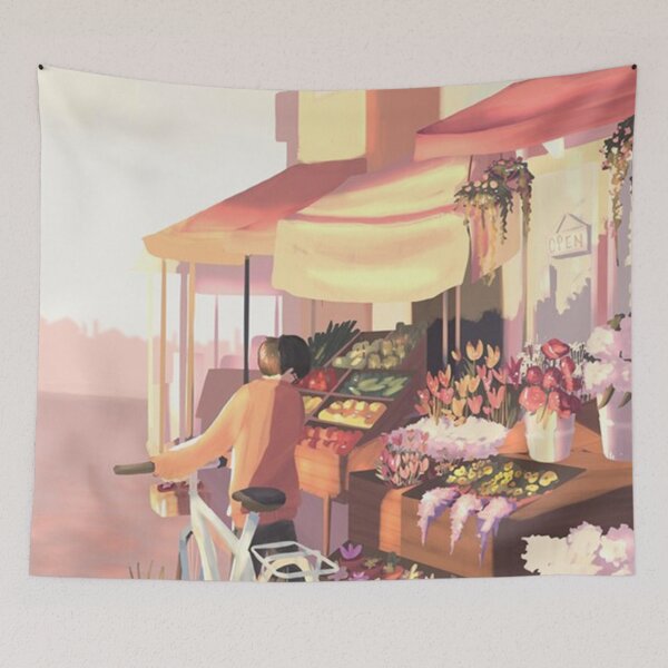 Item preview, morning on errands poster designed and sold by gregorygracia.