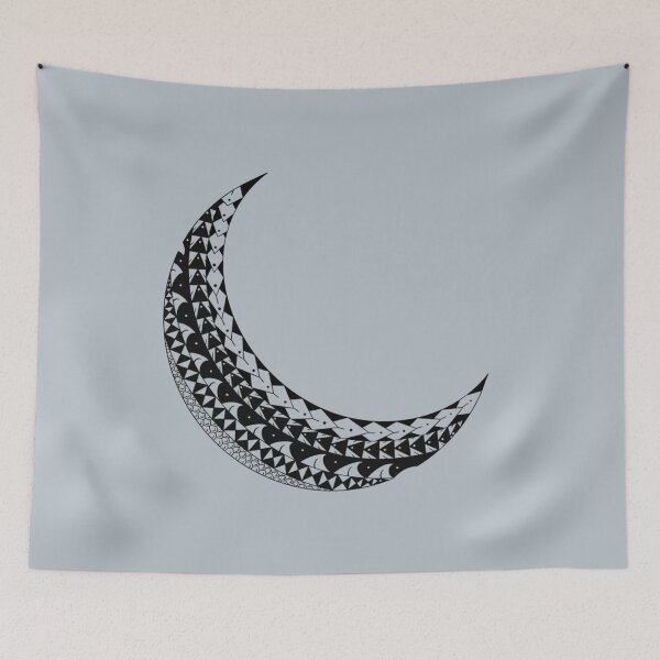 Aperçu de l'œuvre Lune tribale par The Tribal Korner créée et vendue par AshleyPaigeC.