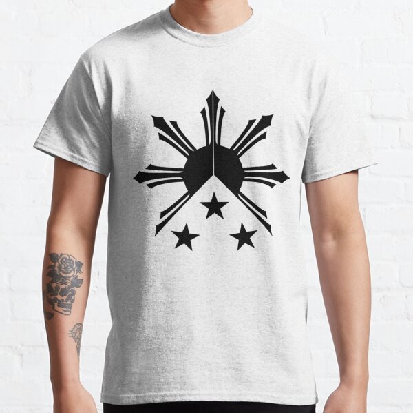 Philippines Baseball Shirt - Filipino Sun And Stars Tribal Tattoo Patterns  Style