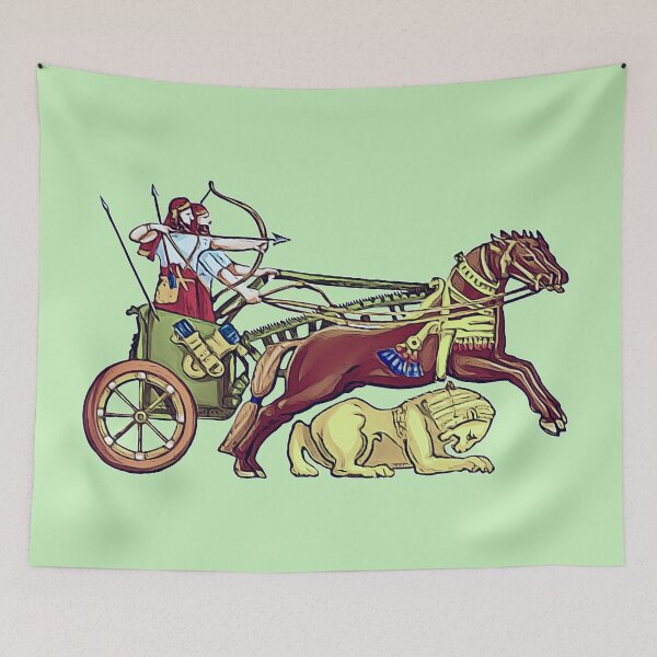 Item preview, The Lion Hunters designed and sold by doniainart.