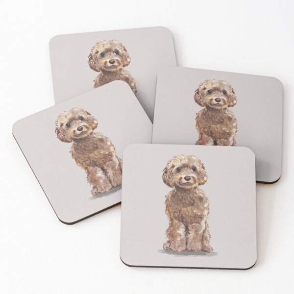 Item preview, Brown Cockapoo Dog designed and sold by junkydotcom.