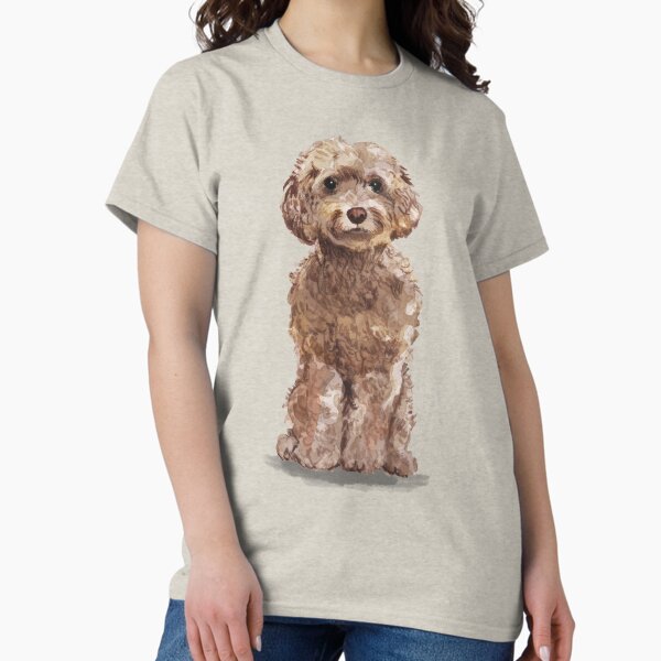 Item preview, Brown Cockapoo Dog designed and sold by junkydotcom.