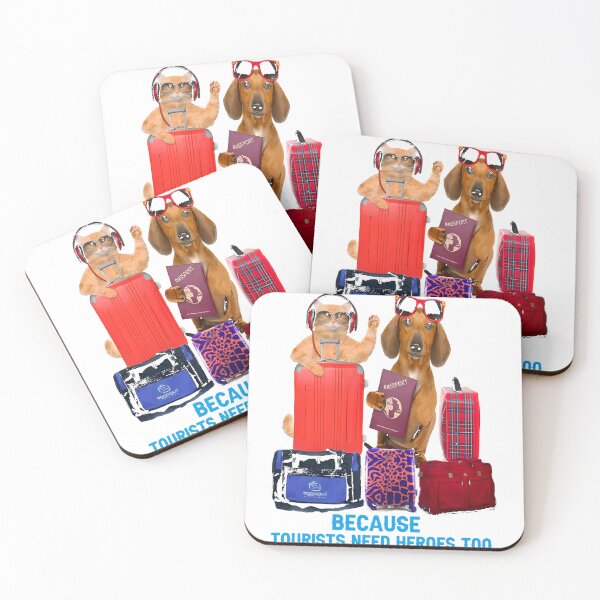 Item preview, Tourists our heroes designed and sold by CHROMOS.