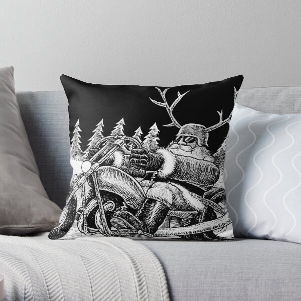 Chopper Throw Pillow
