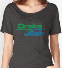 Camiseta ancha para mujer Drake y Josh Calcomanías