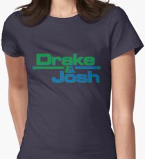 Drake and Josh Stickers Women's Fitted T-Shirt