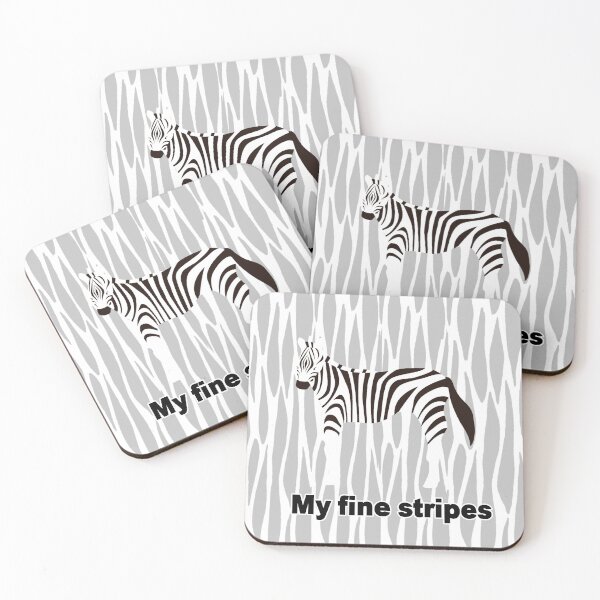 Item preview, fine stripes,zebra,GRAY designed and sold by zzzozzo.