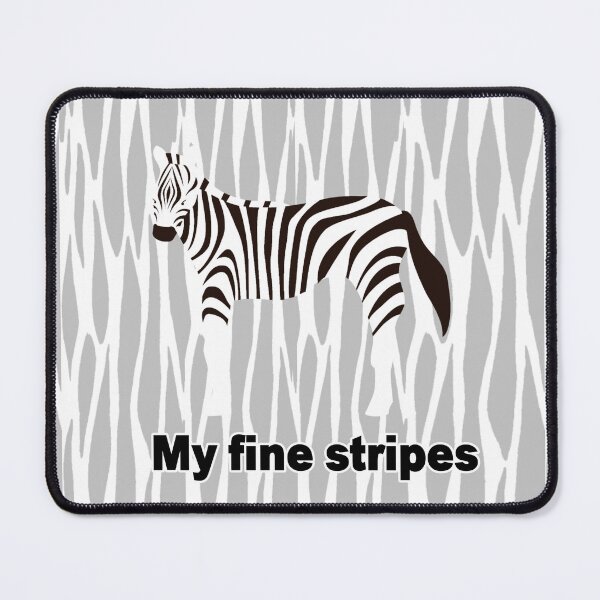 Item preview, fine stripes,zebra,GRAY designed and sold by zzzozzo.