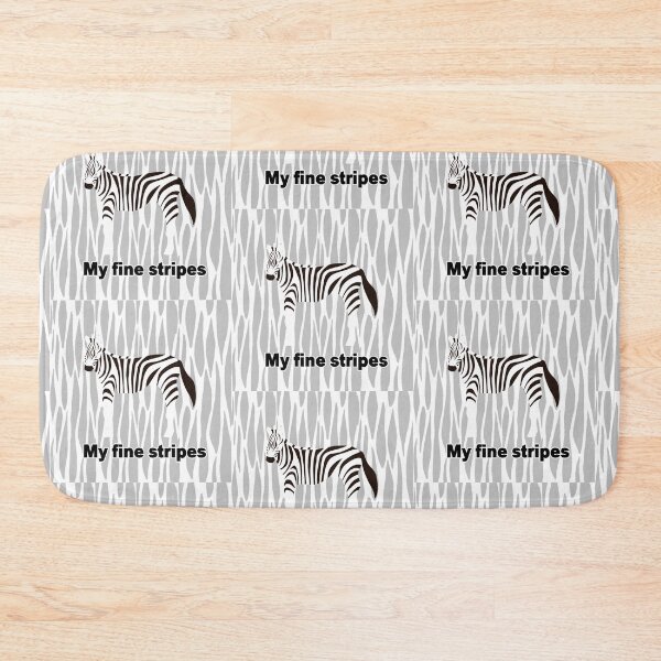 Item preview, fine stripes,zebra,GRAY designed and sold by zzzozzo.