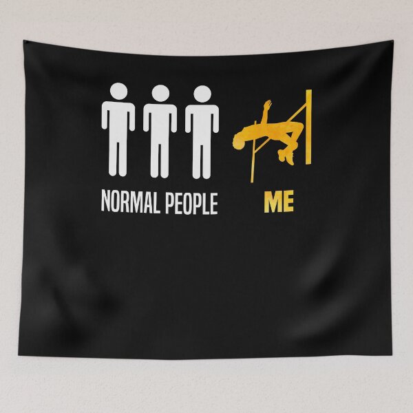Item preview, High Jump Jumping Jumper Track and Field Normal People Me designed and sold by ShopTheStyle.