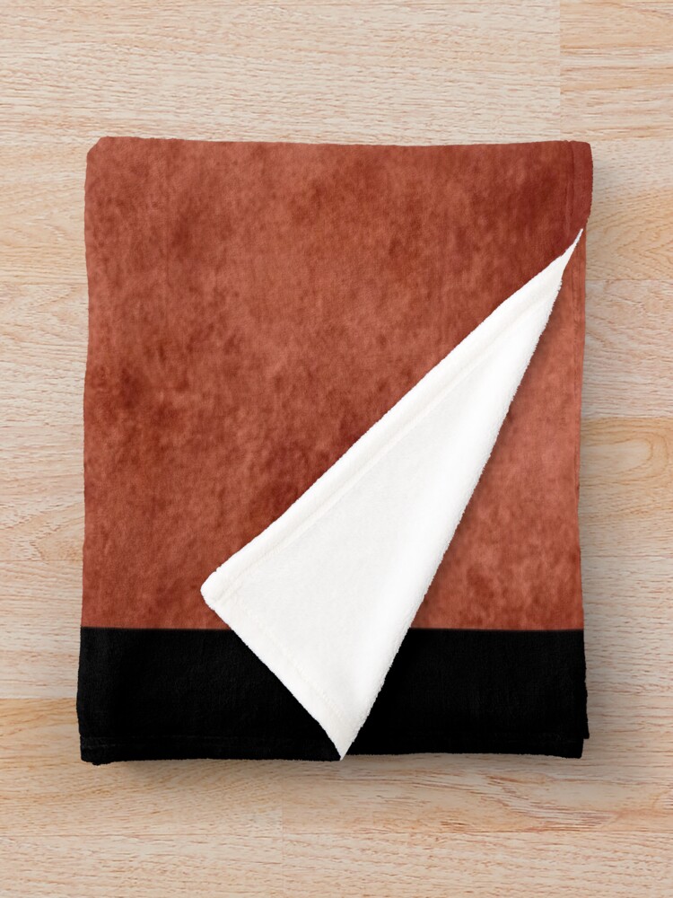 Alternate view of Grunge Swiss Flag Throw Blanket