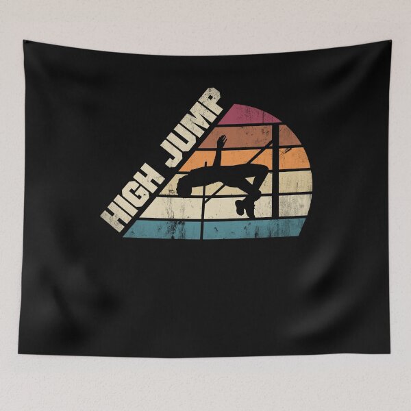 Item preview, High Jumping Jumper Track and Field High Jump Silhouette designed and sold by ShopTheStyle.