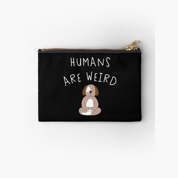 Item preview, Dog Humans are Weird Sticker designed and sold by Jungleful33.